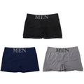 9762 b04-05 Tres Calzoncillos Bóxer transpirables para hombre