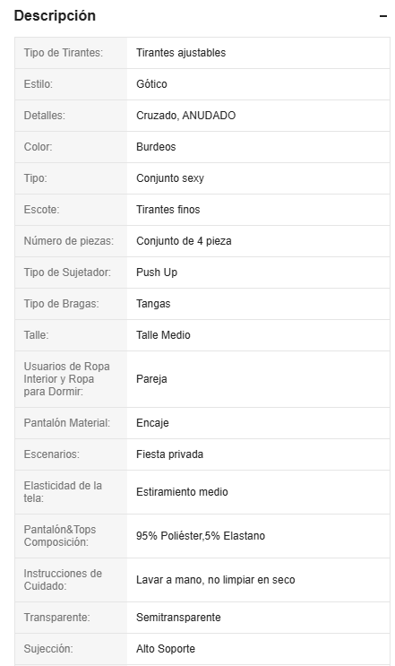 19937 1a-018 Conjunto de lencería con corset de encaje con recortes florales 3Pzs