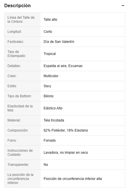 19954 1a-009 Traje de baño inferior casual para mujer con estampado aleatorio