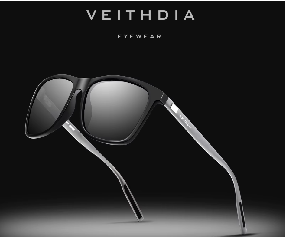 19956 1L-398 Gafas de sol Unisex Retro de aluminio