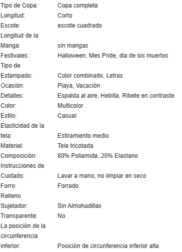 19788 1a-110 Traje de baño de una sola pieza de estilo Palm Beach veraniego con recortes contrastantes (Enterizo)