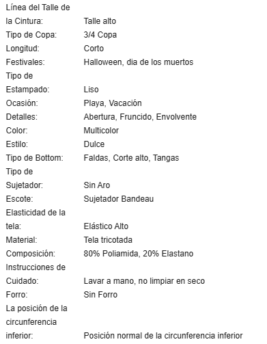 19907 1a-082 Bikini de unicolor y estilo sexy - Estilo europeo y americano para el verano 3PZS