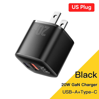 11789 2t-006 Essager-cargador USB tipo C GaN de 20W