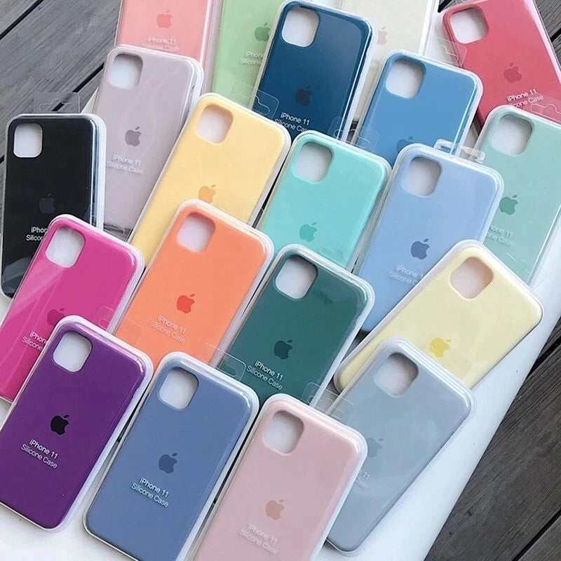 10417 2t-014 Funda de silicona Original de lujo para for iPhone