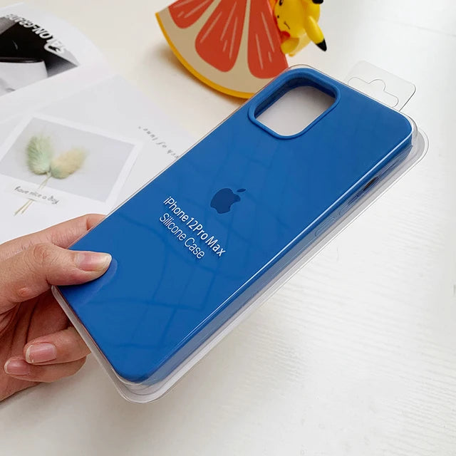 10417 2t-014 Funda de silicona Original de lujo para for iPhone