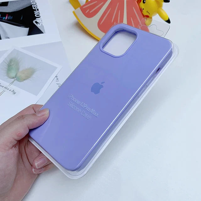 10417 2t-014 Funda de silicona Original de lujo para for iPhone