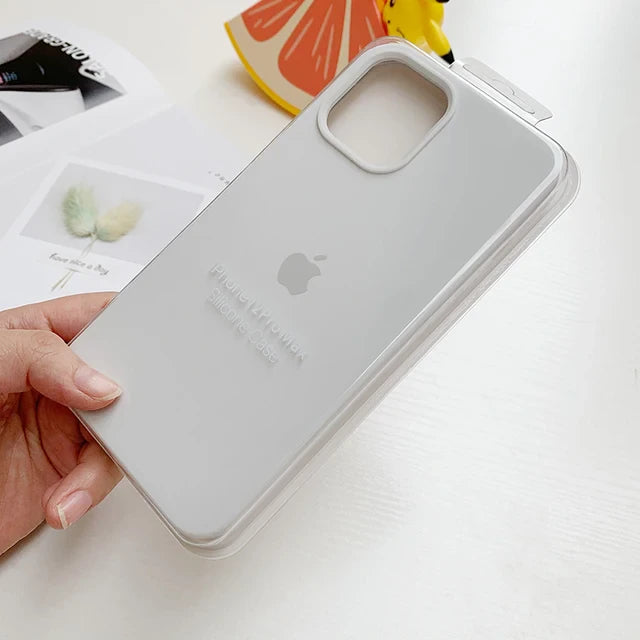 10417 2t-014 Funda de silicona Original de lujo para for iPhone