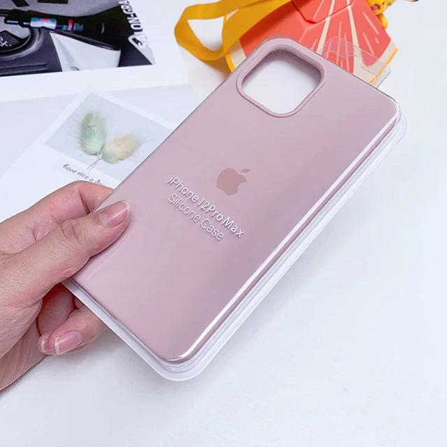 10417 2t-014 Funda de silicona Original de lujo para for iPhone