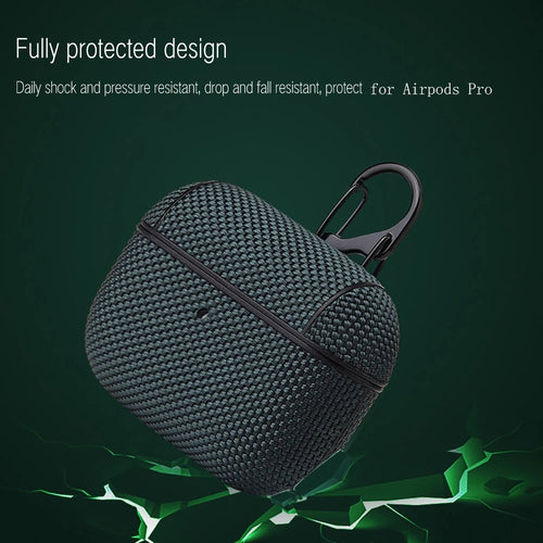 10824 2t-007 cubierta para auriculares Airpods pro inalámbricos, funda protectora