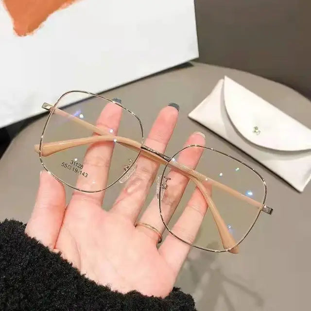 6637 1b-01-05 1t-004 Gafas de lectura con marco grande para mujer