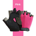 6710 a10-09 Un par Guantes de medio dedo antideslizantes, antisudor, gimnasio, Fitness, pesca, ciclismo