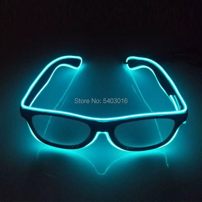 9437 b03-14 Gafas de sol con luces LED intermitentes