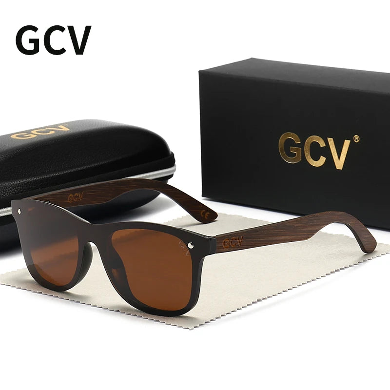 18775 1l-398 gafas De Sol fotocromáticas De madera Natural