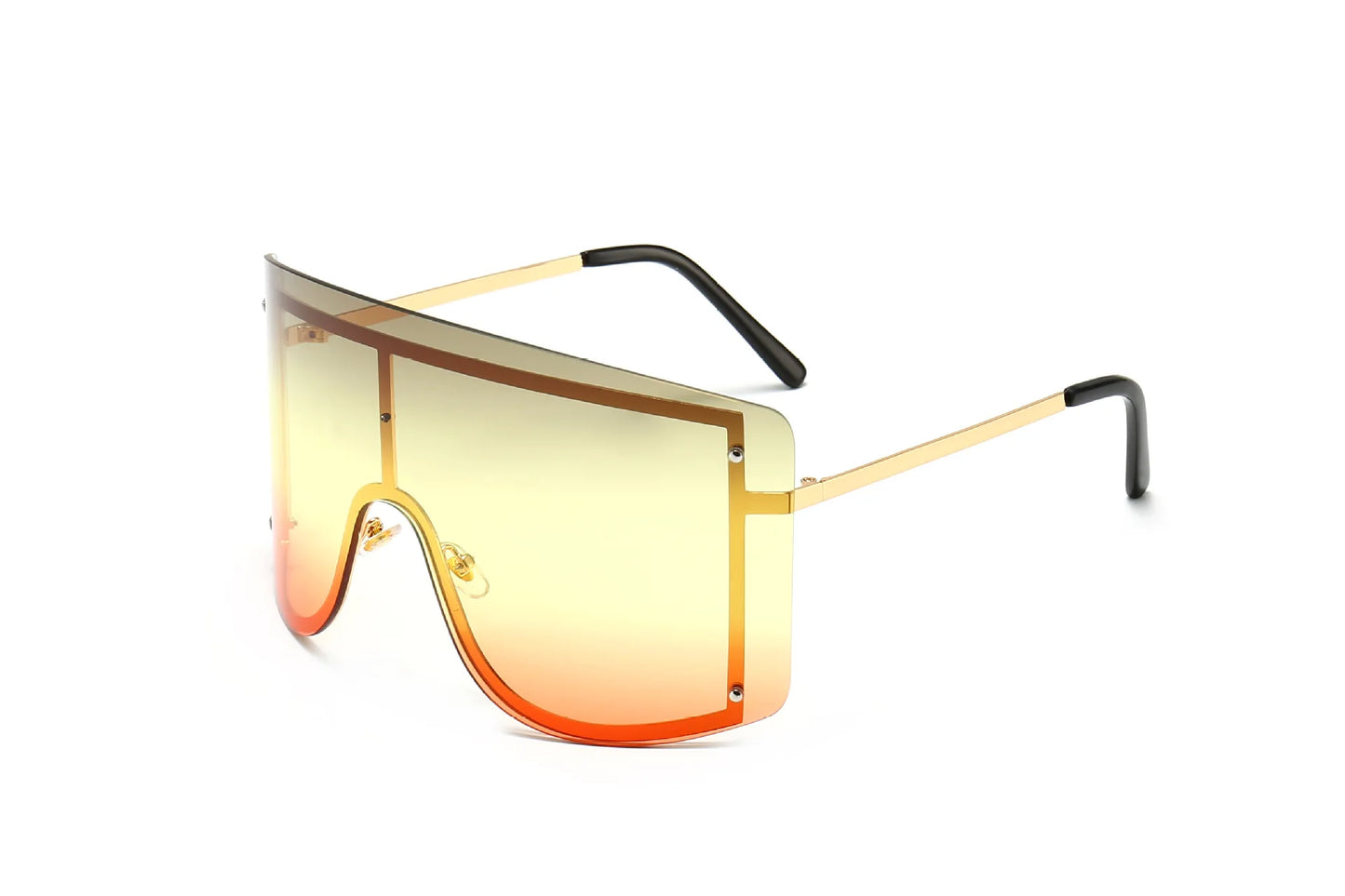 10536 1b-024 Gafas de sol de gran tamaño para mujer