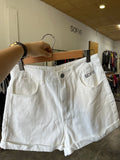 17839 1t-007 SOFVE short en mezclilla de talle alto 1 Pza