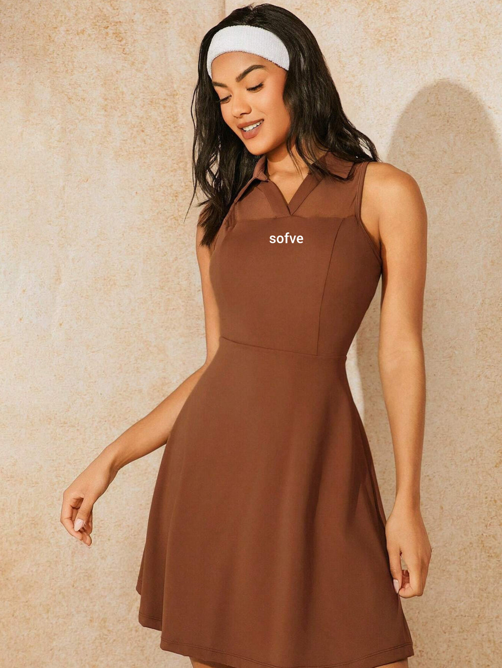 12224 1t-005 Vestido Básico De Tenis 1 Pza