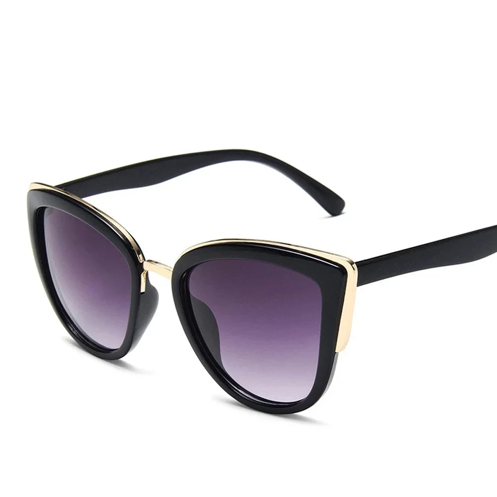 10777  1l-389 MUSELIFE-gafas de sol estilo Cateye para mujer
