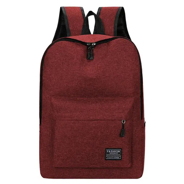 10465 1c-021 Mochila versátil de tela Oxford lavable para estudiantes