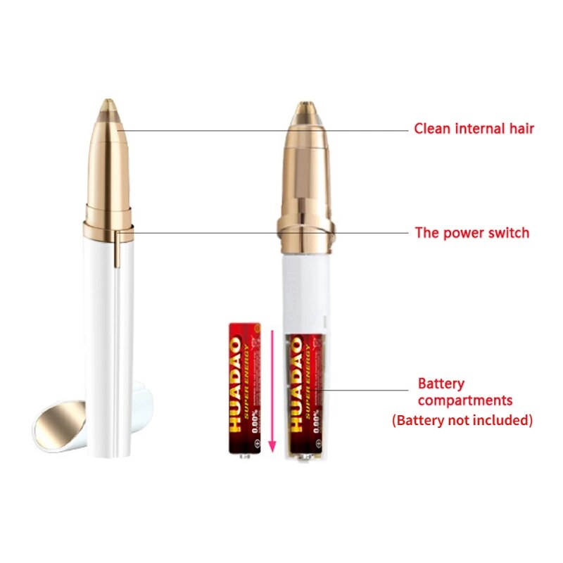 6620 1b-043 Recortador eléctrico Generico pilas AA (no incluido)