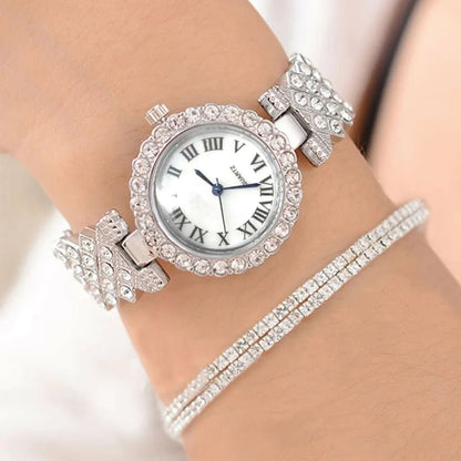 9793 b03-21 Relojes de lujo con diamantes de imitación para mujer