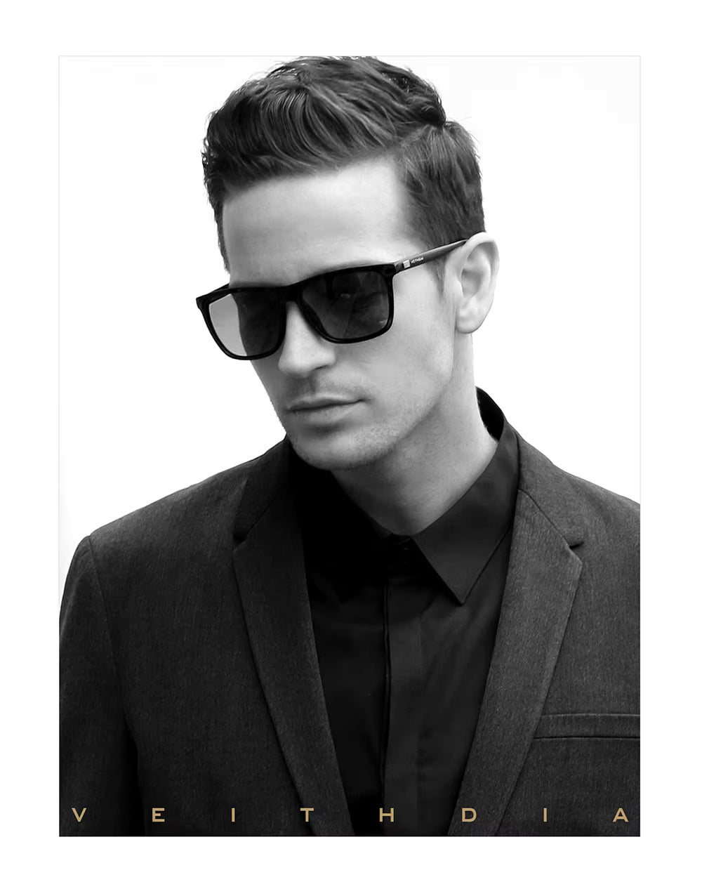 19956 1L-398 Gafas de sol Unisex Retro de aluminio