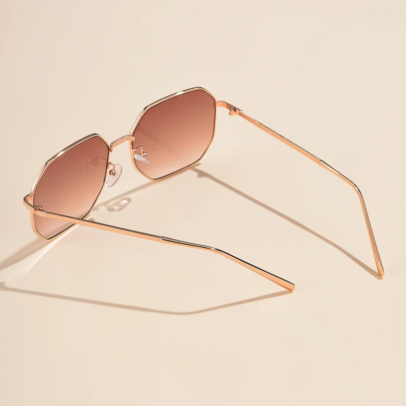 10658 1l-394 Gafas de sol de Metal para mujer