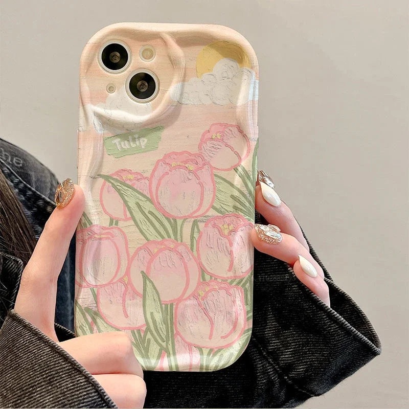 10663 02-b01-08 Funda de teléfono transparente y suave para iPhone