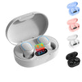 11289 2t-003 Auriculares inalámbricos E7S TWS con Bluetooth, cascos deportivos con Control, resistentes al agua, micrófono, música, funcionan en todos los teléfonos inteligentes