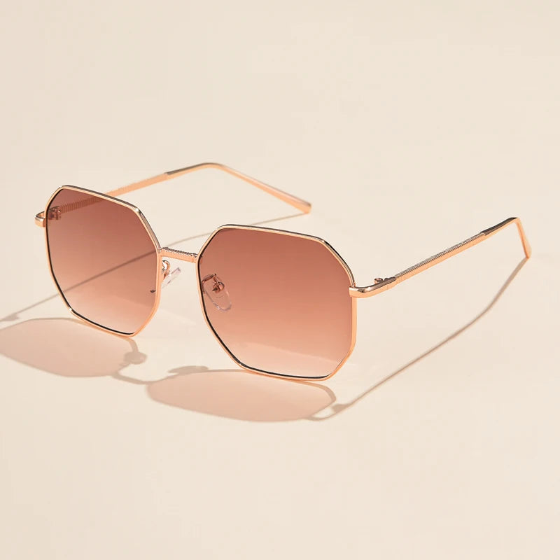 10658 1l-394 Gafas de sol de Metal para mujer