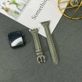 10829 2t-005 Correa de cuero delgada para Apple Watch