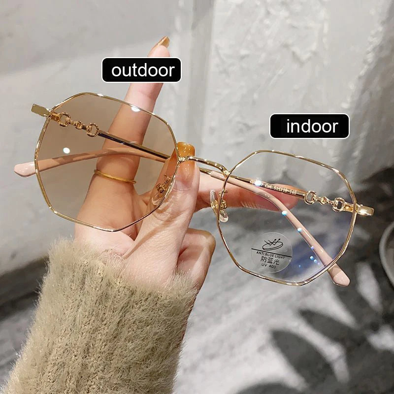 10656 1l-394 Gafas fotocromáticas inteligentes para mujer