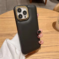 6248 2t-014 Funda de teléfono con marco de lente chapado