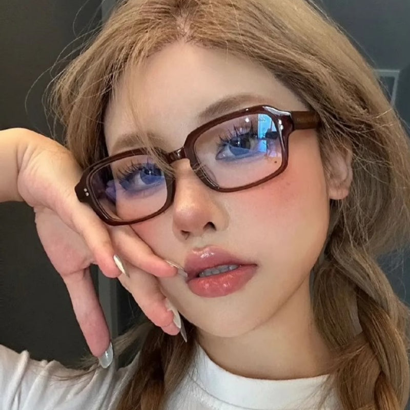 17938 1l-398 Gafas Retro cuadradas 1 Pza