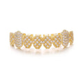 5617 1b-058 Grillz Dental de circonita cúbica Una pieza