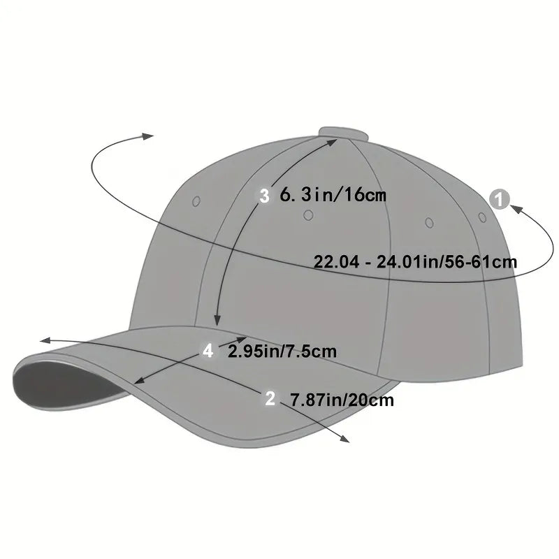 8798 1c-027 Gorra de béisbol con bordado WU
