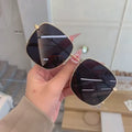 19812 1l-397 Gafas de sol cuadradas de gran tamaño para mujer