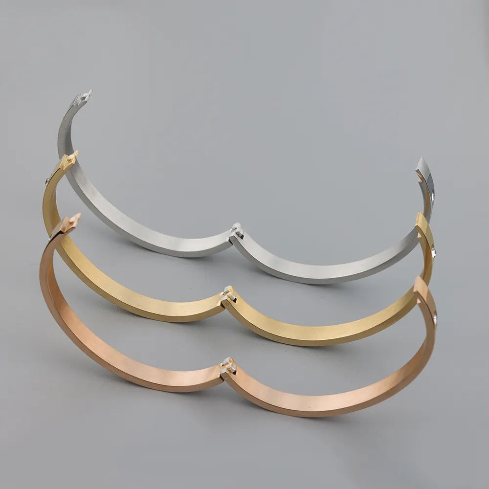 5281 a09-03 Pulsera de acero inoxidable para mujer