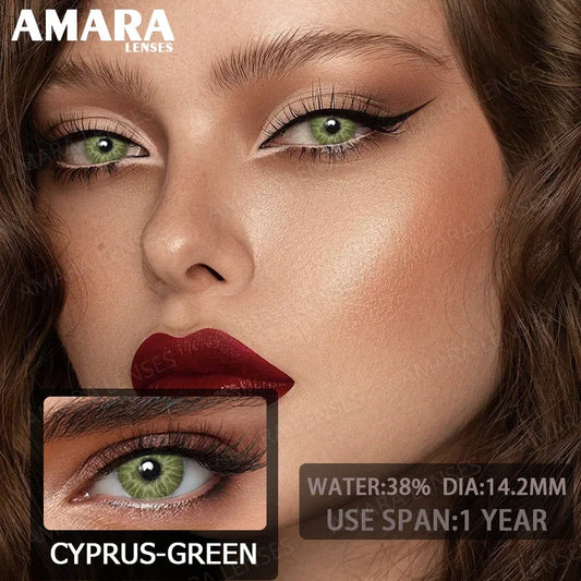 18045 1b-053 Lentes de contacto CYPRUS-GREEN