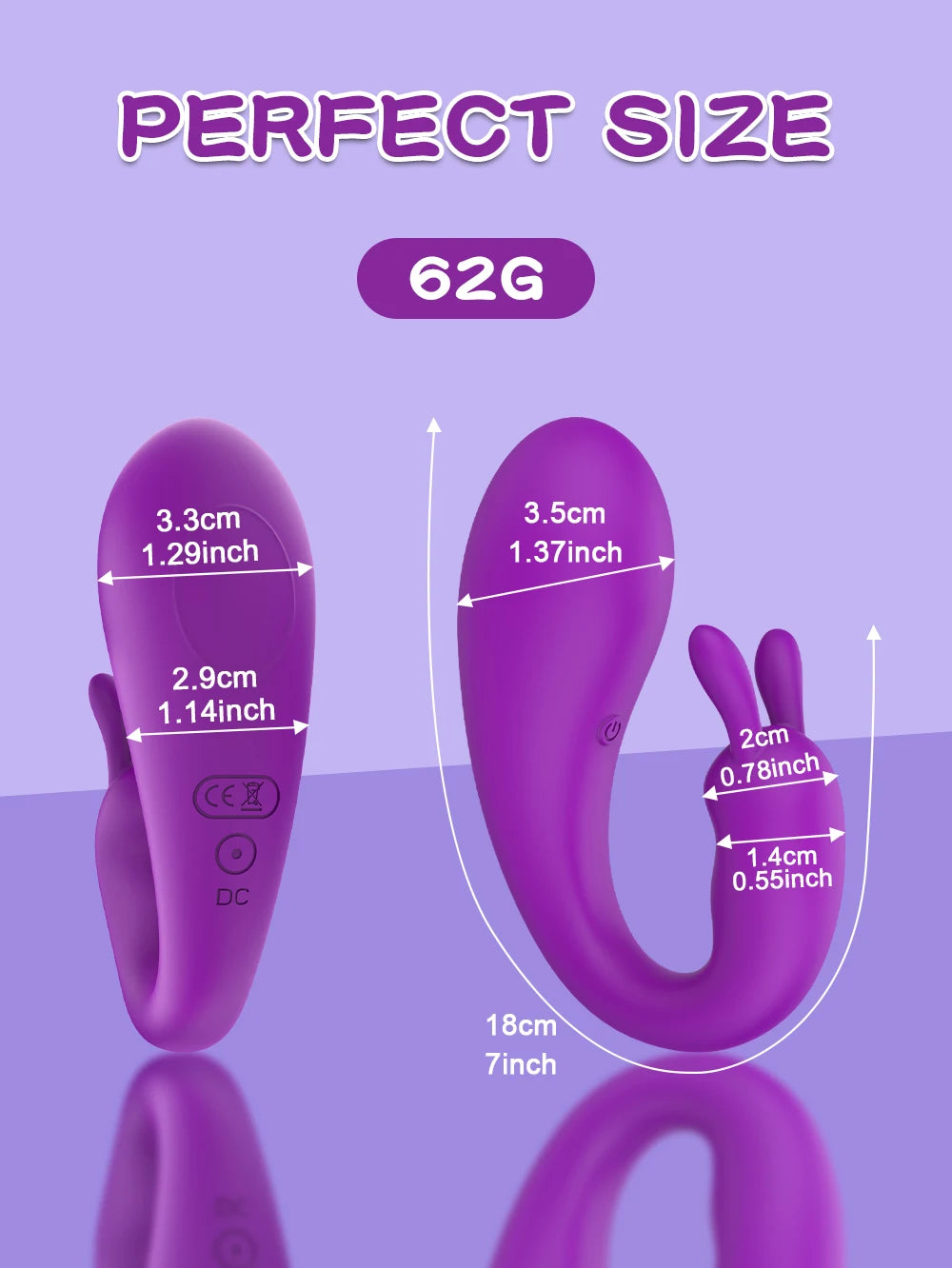 8868 b04-01 Vibrador inalámbrico con Control remoto por Bluetooth