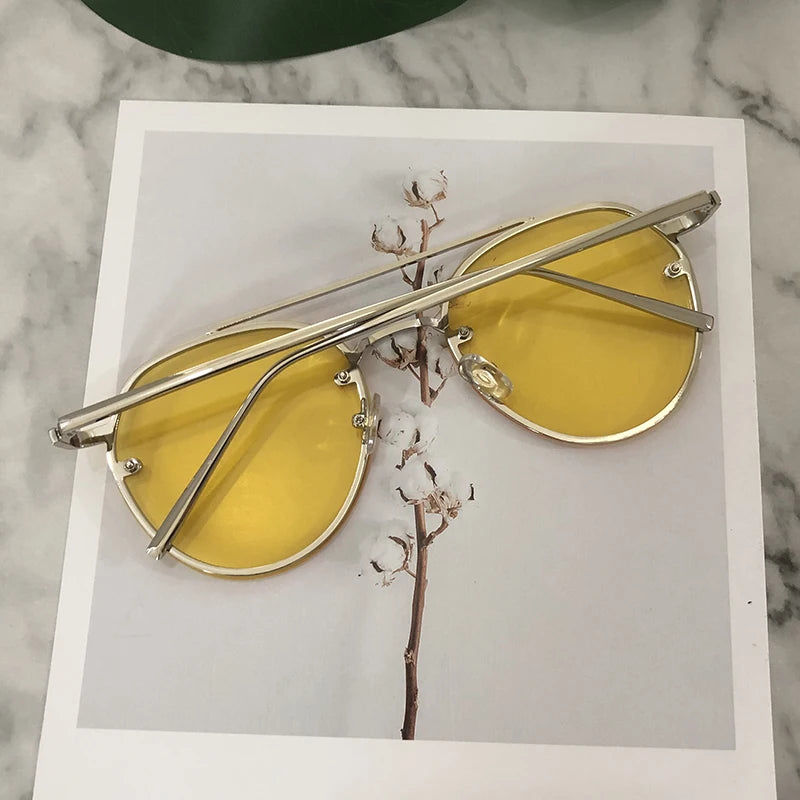 8796 1L- Aviador 384 Gafas de sol con espejo para hombre o mujer