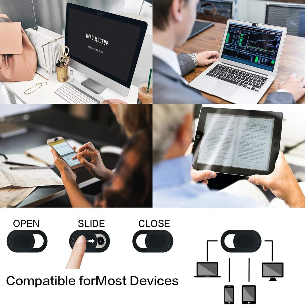 10646 2t-341 Cubierta de cámara web para ordenador portátil