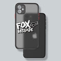 10459 2t-014 Funda translúcida Fox para iPhone