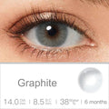 18037 1b-133 Lentes de contacto Graphite