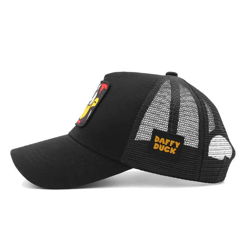 9112 1c-03-02 Gorra de béisbol de dibujos animados para hombre y mujer