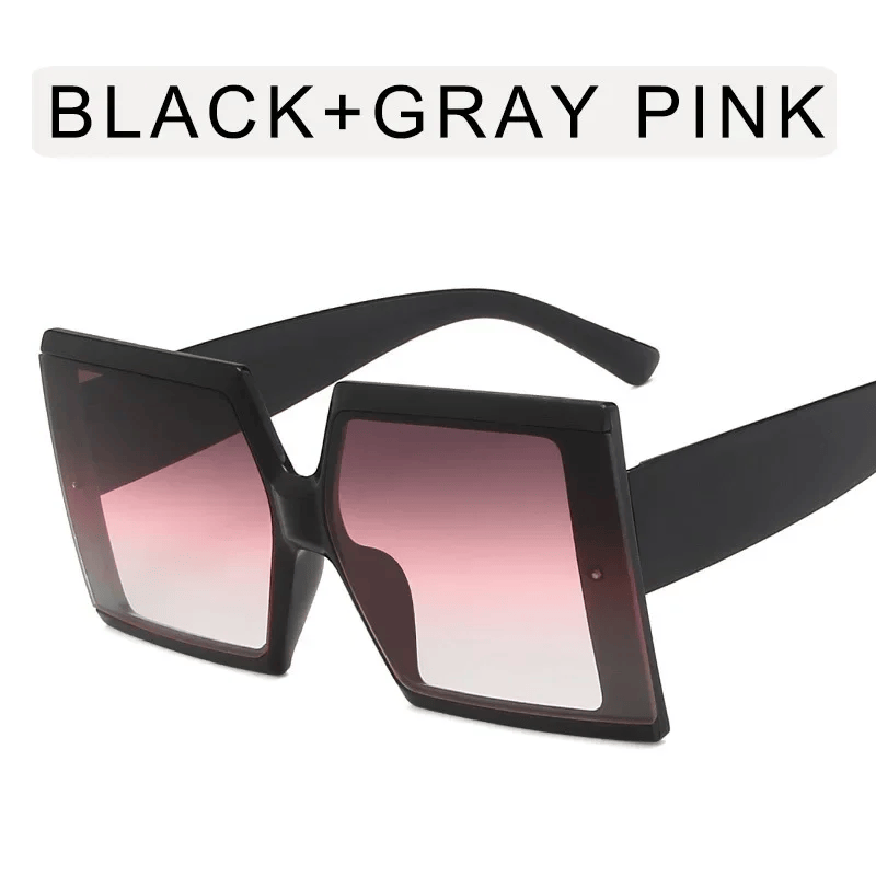 18781 1l-390 Gafas De Sol cuadradas Vintage para mujer