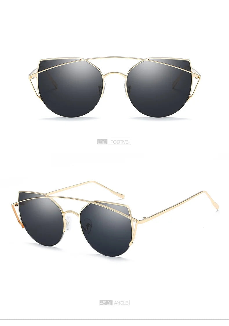 9134 1l-389 Gafas de sol de ojo de gato