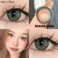 18043 1b-185 Lentes de contacto Barbie green