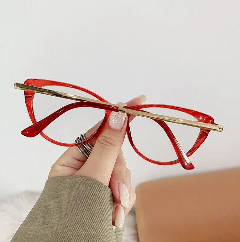 6754 b01-01 Gafas ópticas ojo de gato