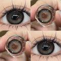 17727 1b-133 Lentes de contacto Shallow Silver Pearl 2 Pzas