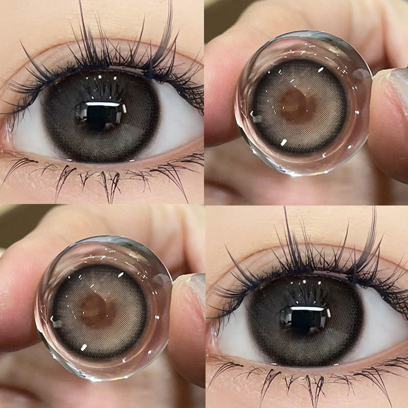 17727 1b-133 Lentes de contacto Shallow Silver Pearl 2 Pzas